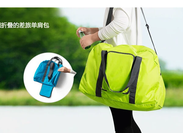Дорожная складная сумка на плечо, посылка, многофункциональная Складная легкая сумка для путешествий