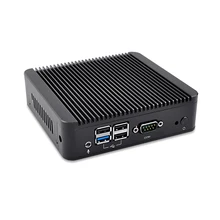 DHL Бесплатная доставка последние новые аппаратные средства компьютера X86 Mini PC J1900 Quad core QOTOM-Q190N