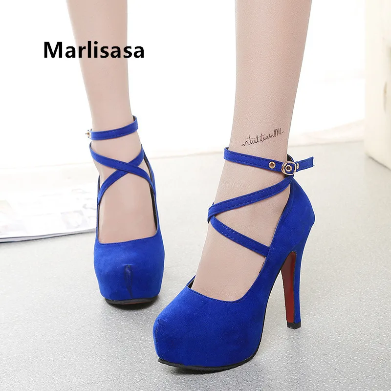 

Marlisasa Women Fashion Classic High Quality High Heel Pumps Lady Casual Party High Heel Shoes Female Leisure Street Shoes F2371