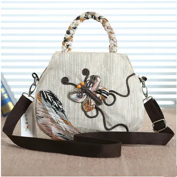 

New Fashion Appliques Women Multi-use bags!Hot Lady Small Shoulder bags Top Vintage casual Crossbody &Handbags Shopping Carrier