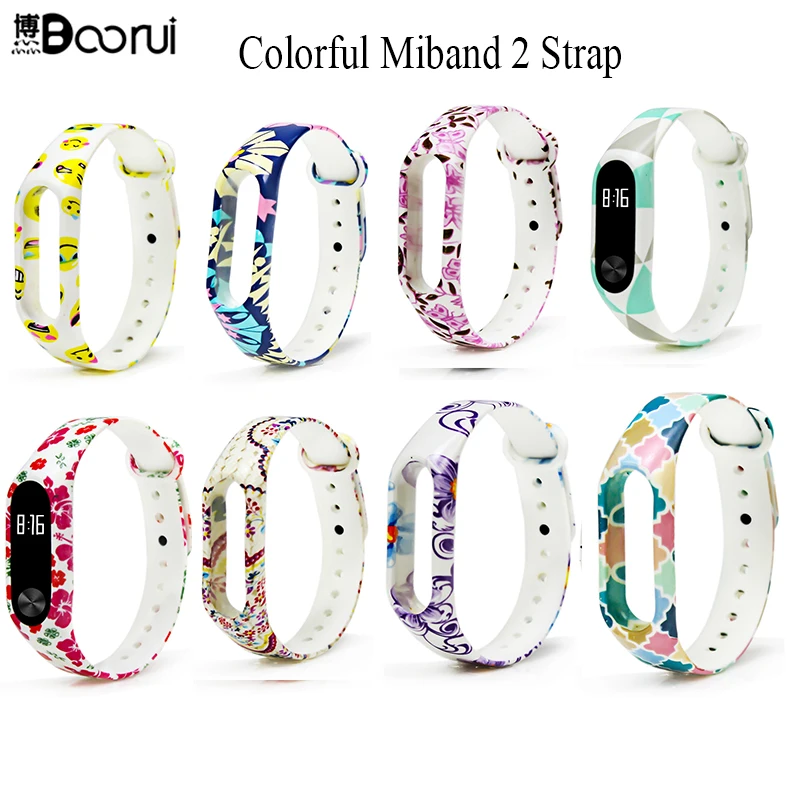 Новинка 2018 Цветной силиконовый ремешок miband 2 сменный mi2 correa mi band для умных
