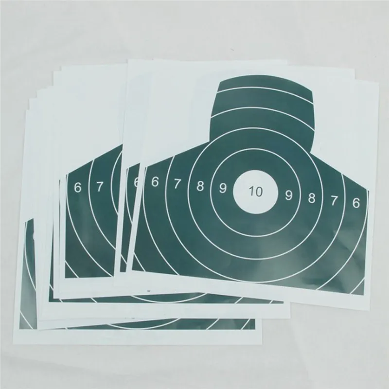Бумага для мишени для военный счетчик-тренировка с терактом рогатки Дартс EVA стрельба из лука Bullseye 50*50 см#293286