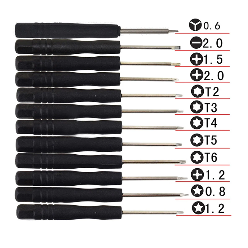 

12 Pcs Set Multi-Function Magnetic Precision Screwdriver Set For Apple IPhone 7 Samsung HTC Phone Tablet PC