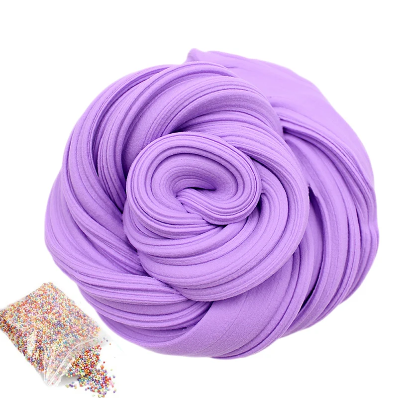 

Fluffy Foam Slime Clay Ball DIY Light Soft Cotton Charms Slime Fruit Kit Cloud Craft Antistress Kids Toys for Rubber Mud Toy &