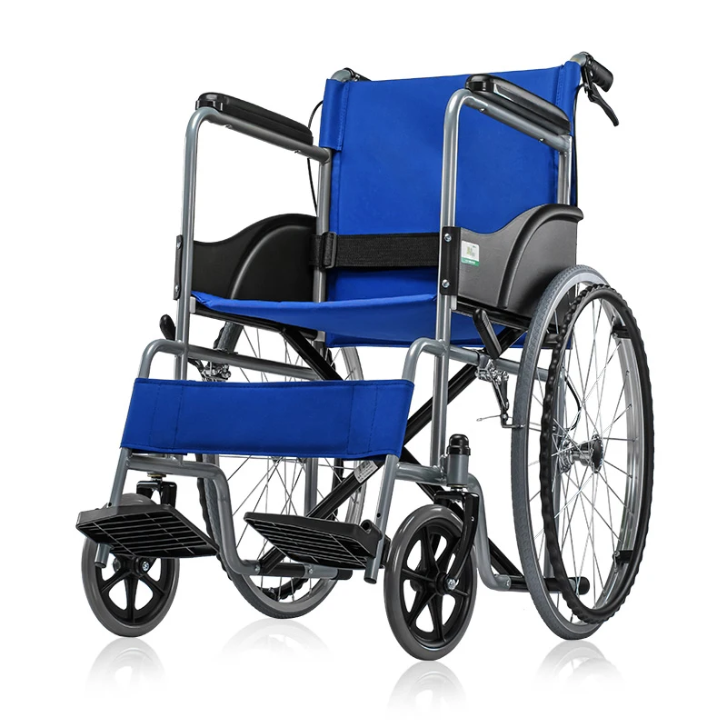  Cofoe Yidong Wheelchair Folding Portable Trolley Old People Travel Scooter with Hand Brake for the 