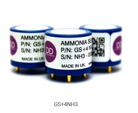 GS 4NH3 A range of non biased 20mm diameter NH3 sensors viable in 3 gas detection