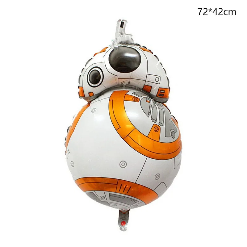 1 шт космонавта Звездные войны шары Звездные войны R2-D2 BB-8 робот Фольга шар щенки приятелей детская День рождения украшения - Цвет: Светло-зеленый