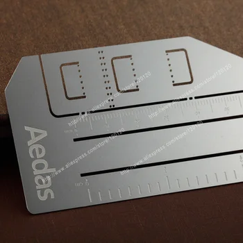 

Personalized cutout quality stainless steel business metal card