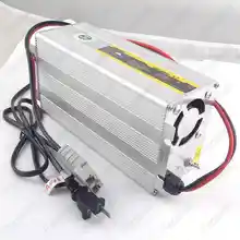 Lifepo4 зарядное устройство 96 v 10A Lifepo4 зарядное устройство 116,8 v DC Смарт зарядное устройство 32 s 96 v электрический велосипед с батареей пакет алюминиевый корпус