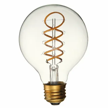 

E27 Dimmable COB LED Vintage Retro Industrial ST64 G80 Edison Lamp Indoor Lighting Filament Light Bulb AC 220