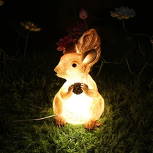 Светодиодный Слоник Открытый водонепроницаемый Низкий давление двора живописный сад декоративные Ландшафтные огни