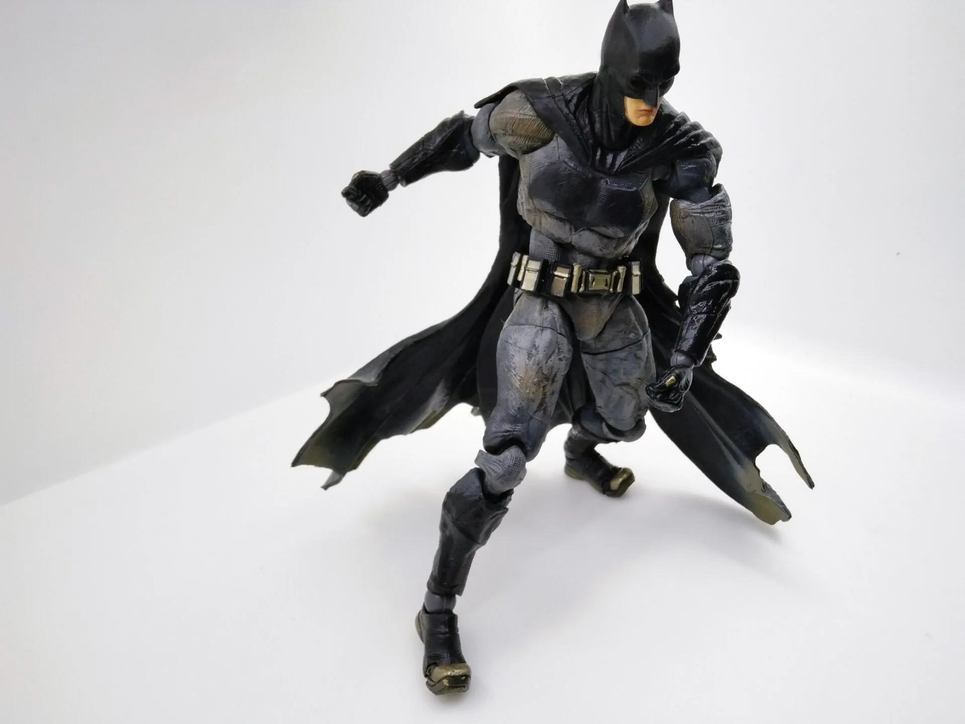 PLAY ARTS Down of Justice 25 см Бэтмен знак в фильме Бэтмен против Супермена фигурка модель игрушки