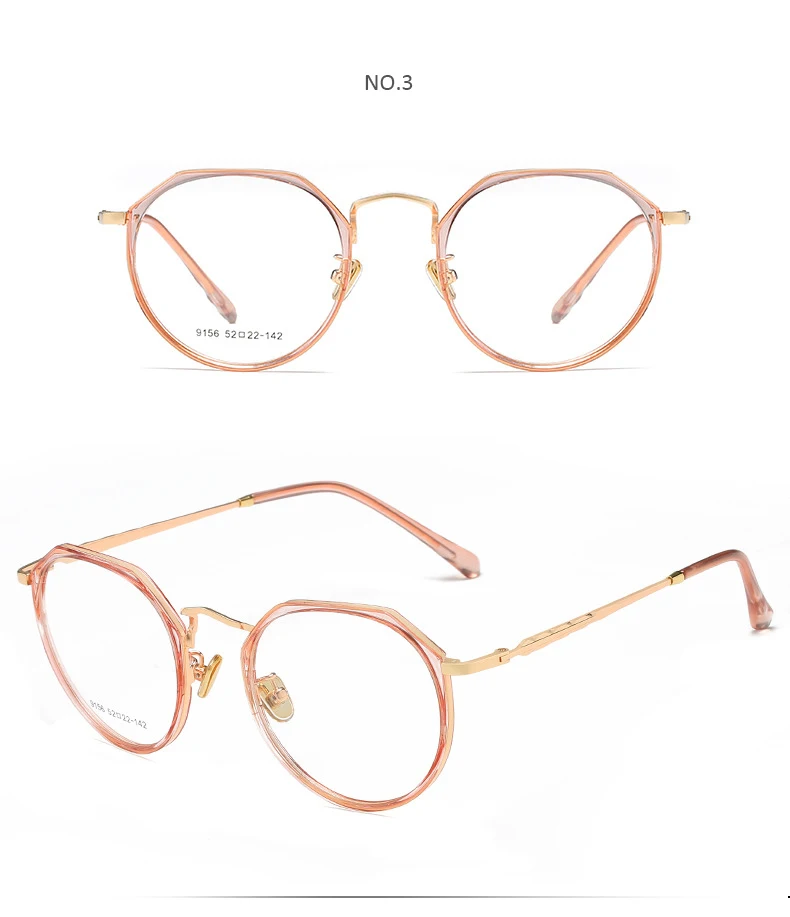 TR90 12,6 г легкие женские очки, оправа, неправильная близорукость, оправы для очков по рецепту, черные прозрачные очки, оправа для мужчин 9156CJ
