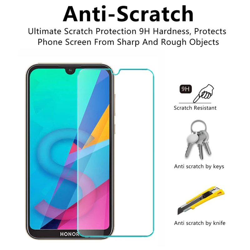 Защитное стекло для Huawei Honor 8 s защита экрана закаленное Huawey Honer S S8 стеклянная
