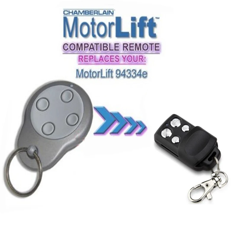 

1pcs FOR Motorlift replacement remote 94334e 433mhz Rolling code free shipping