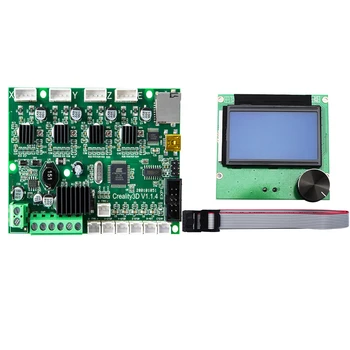 

24V Silent TMC2208 Driver motherboard + RAMPS 1.4 LCD 12864 Display upgrade For Creality 3D Ender 3/3S ender-3 Pro printer parts