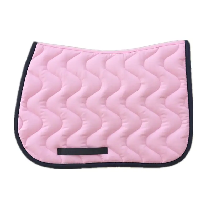 Pink Horse Saddle Pad Jumping Saddle Pads High Quality Quilted Shock