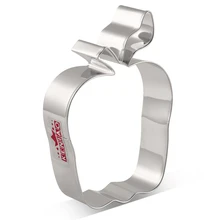 KENIAO яблоко печенья-7,2x10,3 cm-помадка/печенья резак-нержавеющая сталь