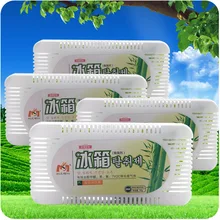 4 шт./лот Холодильник очиститель воздуха запахи запах пульверизаторы поглотитель запаха с активированным углем коробка