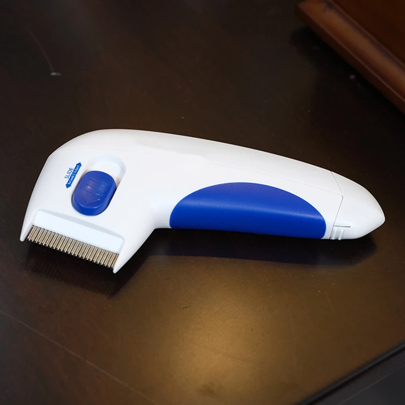 Electric Pet Flea Comb Dog Cat Flea Cleaning Brush Without Harming Your Pet Kill Fleas