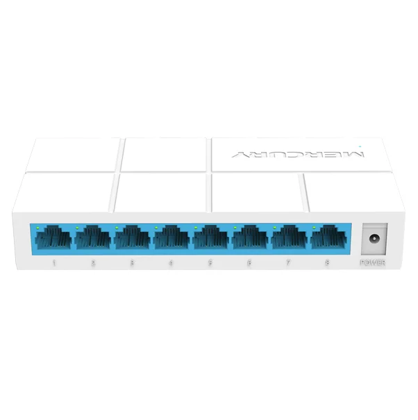 Plug and Play, мини S108M 8 порты Ethernet коммутатор маленький и умный настольный коммутатор 8*10/100 Мбит/с RJ45 Порты сети переключатели