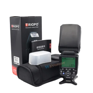 Triopo TR-982III TR-982 III Flash Speedlite HSS Multi LCD Wireless Master Slave Mode Flash Light For CANON NIKON DSLR Camera