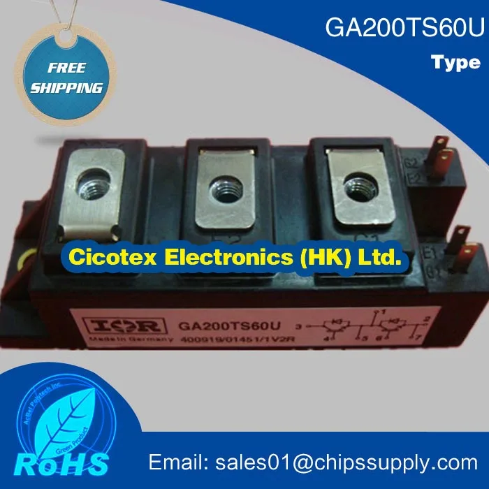 

GA200TS60U HALF-BRIDGE IGBT INT-A-PAK Ultra-Fast Speed IGBT