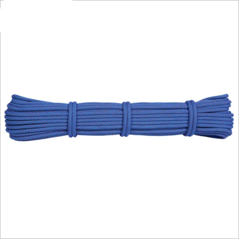 6 ملليمتر Paracord 10 متر/20 متر/31 متر التخييم معدات تسلق الجبال حبل تسلق الصخور حبل المنقذة للحياة في الهواء الطلق الأدوات المساعدة