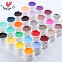 30 цветов, Гель-лак для ногтей, для рисования, акриловый, цветной, УФ светодиодный, Гель-лак, сделай сам, для макияжа, советы- MS