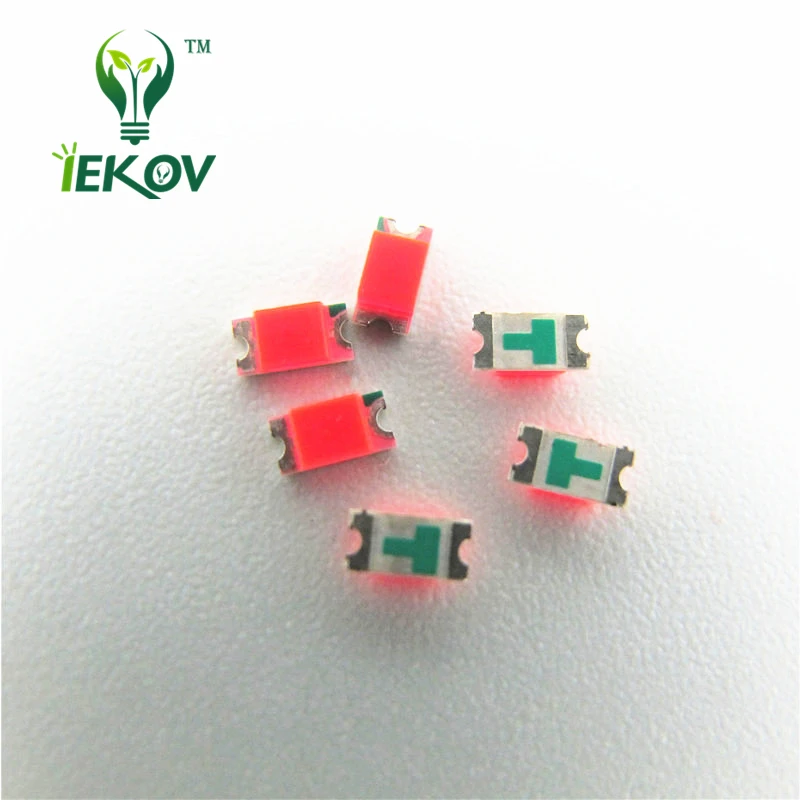 100 шт. 1206 SMT/SMD белый светодиодный светильник диодный прозрачный DIY 6000 6500K