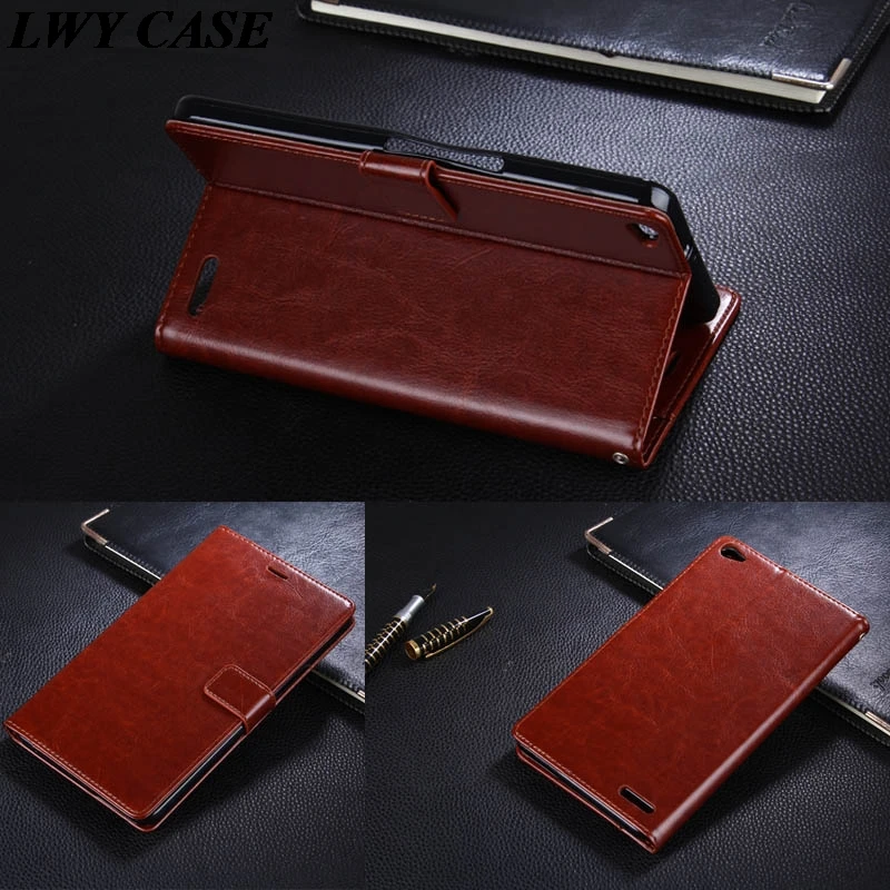 

For Huawei Honor X2 7.0 / Huawei MediaPad X2 Retro Wallet Leather Cover Case With Card Slots Stand Phone Case