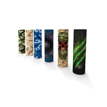 UM-toque Vapor 20700 Bateria Envoltório Etiqueta Protetora Da Pele Luva de PVC Envoltório para o Cigarro Eletrônico MOD Bateria(China)