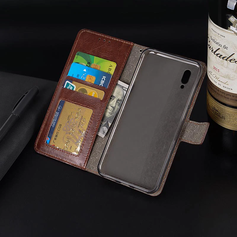 ДЛЯ Vivo Y93 Y93S чехол 6 2 дюймов Роскошная фоторамка ретро кожаный флип кошелек s для
