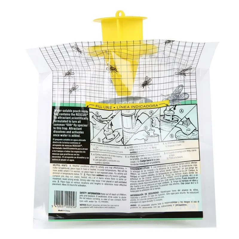 Крытая с сеткой от комаров ловушки Висячие муха притягивающие мешок Practical Tant Flycatcher практичный и удобный отпугиватель насекомых