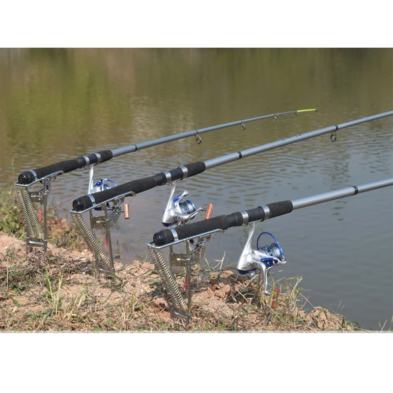 

Fisher Automatic Fishing Pole Bracket Fishing Rod Mount Super Strength Outdoor Fish Pole Holder Easy Fishing Gear Pesca