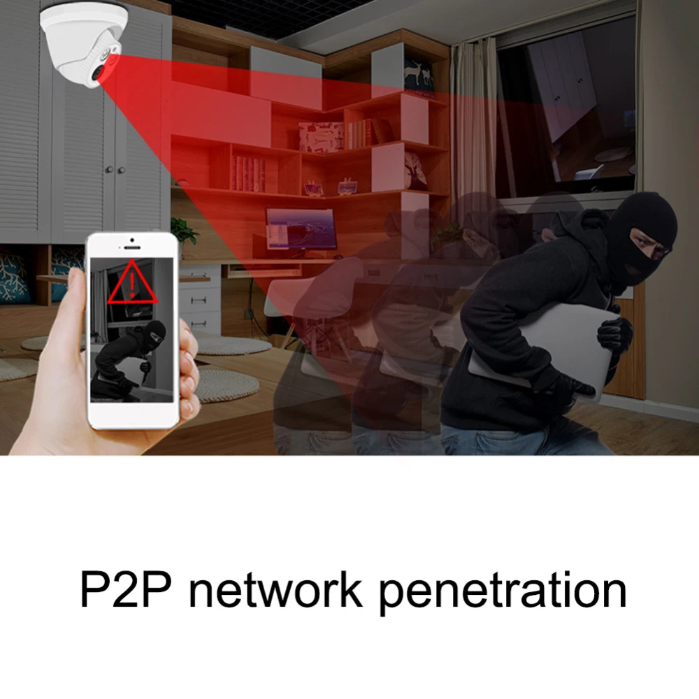  1280*720 P 1920X1080 P 2592X1994 P di Sicurezza Baby Monitor Dell'interno Della Macchina Fotografic