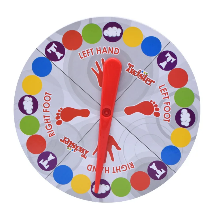 Ideal  Twisting the body Parents and Children Adult Tabletop Toys Happy Party Game Mat Sports Body coordin