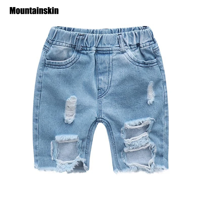 baby boy ripped shorts