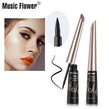 

Makeup Eye Liner Music Flower Waterproof Liqiud Eyeliner Natural Smudge-proof Delineador Black Eyelid Dropshipping Long-lasting