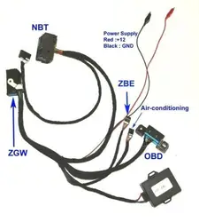 Для BMW F01 F02 F10 F18 F25 Fxx НБТ зажигания эмулятор для ZGW для CAS4 зажигания на зажигания эмулятор для fxx НБТ зажигания тестер