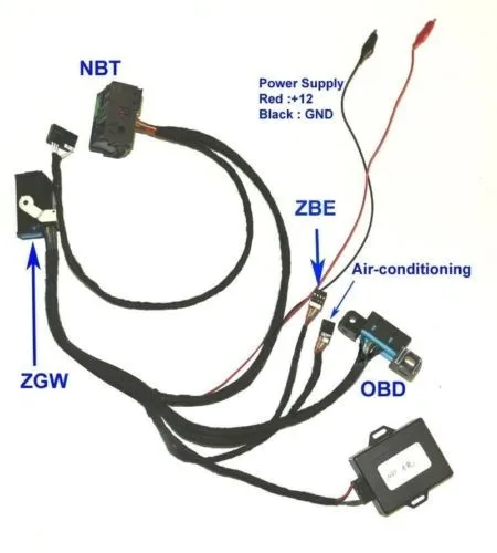 Эмулятор зажигания для BMW F01 F02 F10 F18 F25 Fxx NBT эмулятор ZGW CAS4 тестера NBT|Перемычка| |