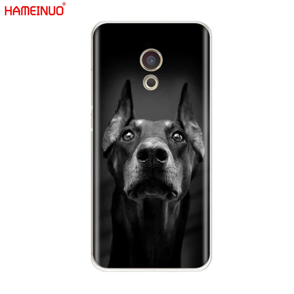 HAMEINUO Симпатичные такса собака добермана крышка чехол для телефона для Meizu M6 M5 M5S M2 M3 M3S MX4 MX5 MX6 PRO 6 5 U10 U20 note plus