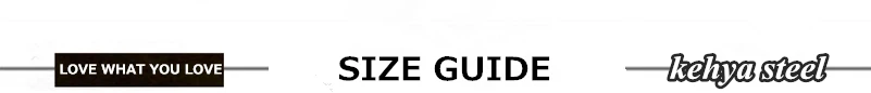 SIZE GUIDE