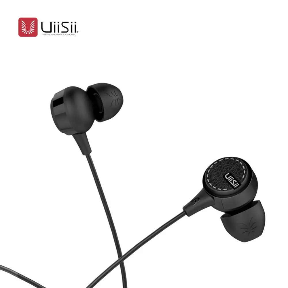

UIISII U8 High Quality In-ear Mobile Phone Earphone With Mic noise reduction and sound insulation game earplug microphone HIFI