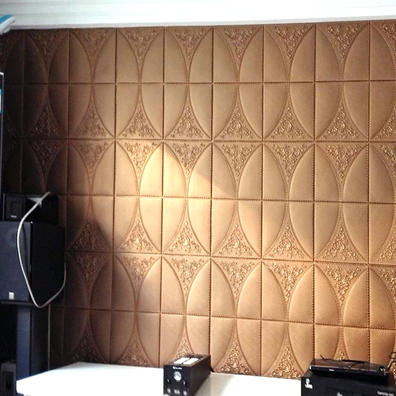 3d wallpaper wall stickers self-adhesive brick pattern 70*70cm living room bedroom decoration stickers TV background wall
