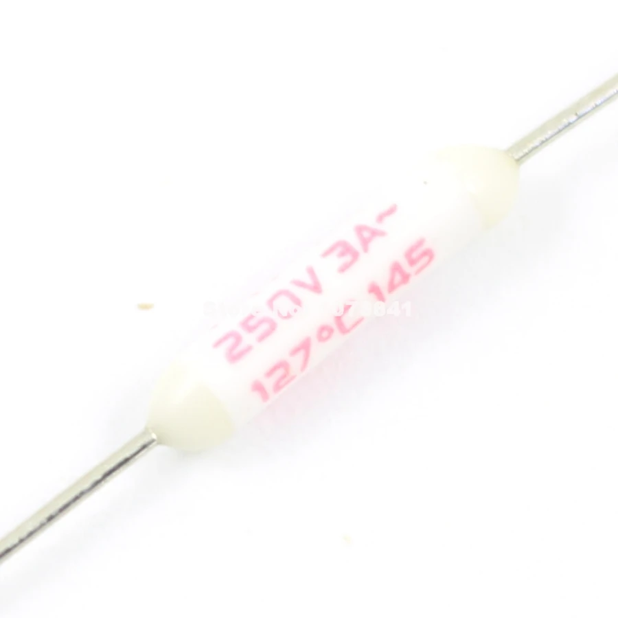 5 шт. в партии микро температурный осевой Термопредохранитель TAMURA TAM 127 градусов 250