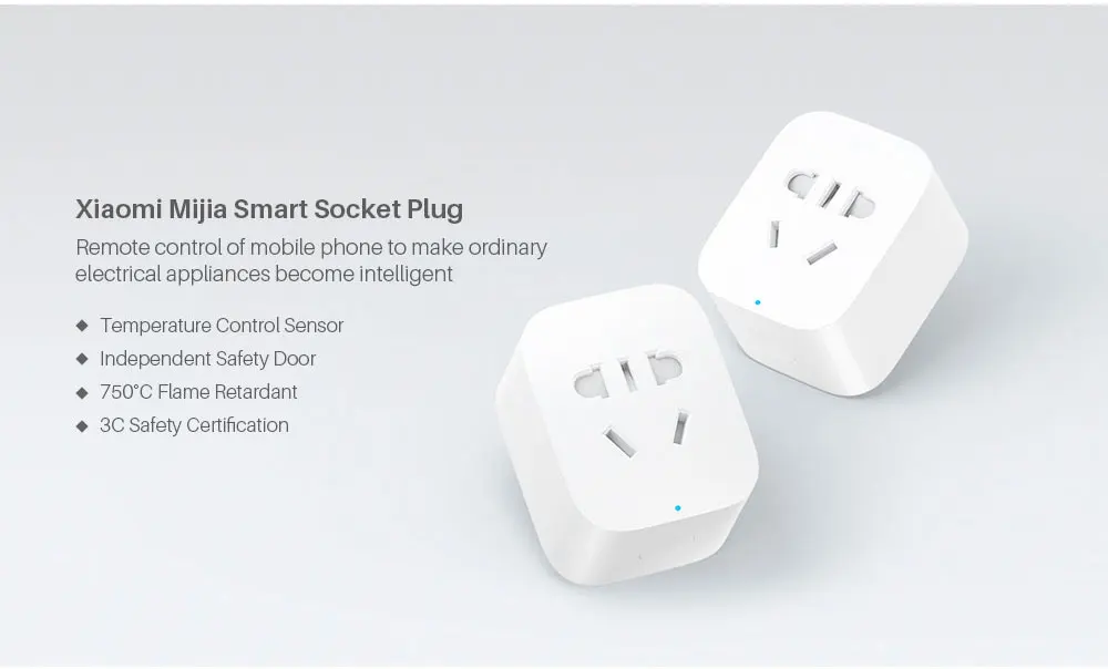 Xiaomi Mijia smart WiFi socket plug Basic Version adaptor power timer switch Wireless app remote control by phone (1)