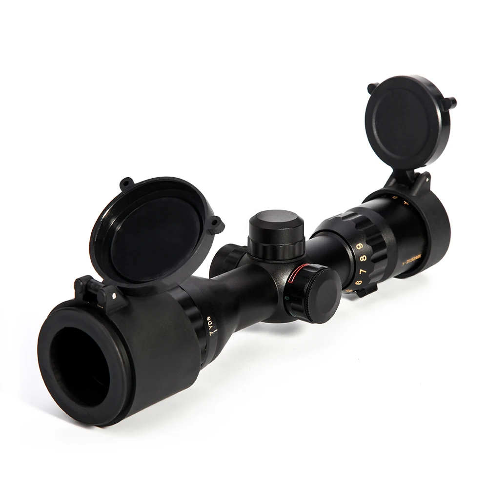 LUGER 3-9x32 AOL охотничья оптика Riflescope красный зеленый Mil точка ...