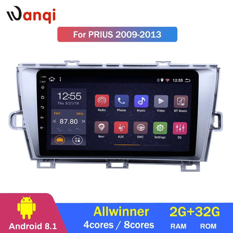 Discount 2G RAM 32G ROM 9 inch Android 8.1 GPS Navigation Radio for 2009-2013 Toyota Prius LHD with Bluetooth USB WIFI 0 Discount 2G RAM 32G ROM 9 inch Android 8.1 GPS Navigation Radio for 2009-2013 Toyota Prius LHD with Bluetooth USB WIFI 0