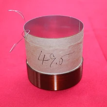 1 шт. ID: 49,5 мм OD: 52 мм белый глиноземистый Скелет 8 Ом НЧ-динамик voice coil(4 слой обмотки